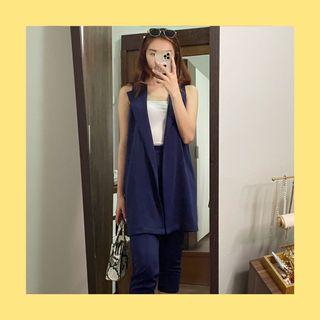 Navy set (vest and pants)