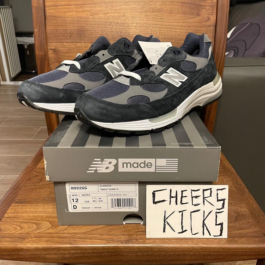 New Balance M992GG US12 992 M992 GG Navy Grey NV 深藍⚠️ 爽快及就