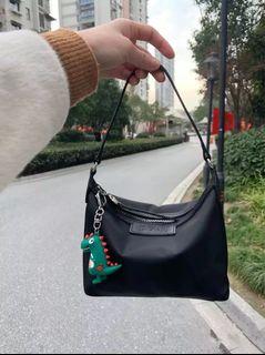 NEW Longchamp handle bag in black