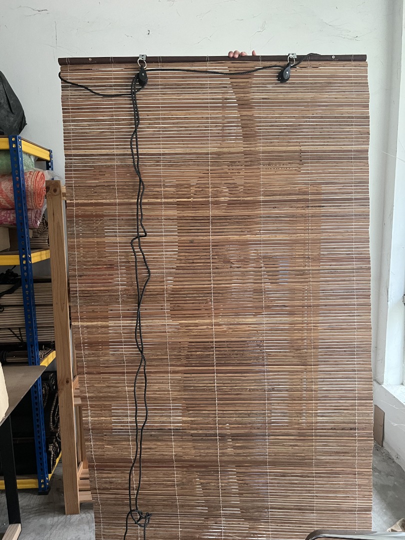 New Rattan Blinds (Multiple pieces available), Furniture & Home Living