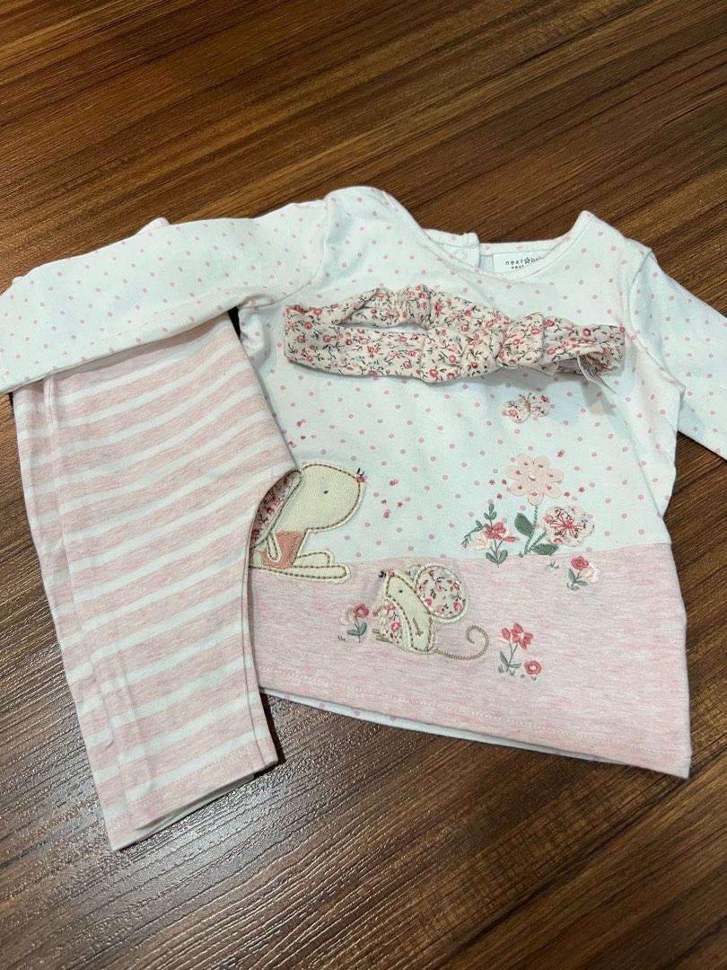 Next Baby Girl Top & Bottom, Babies & Kids, Babies & Kids Fashion on