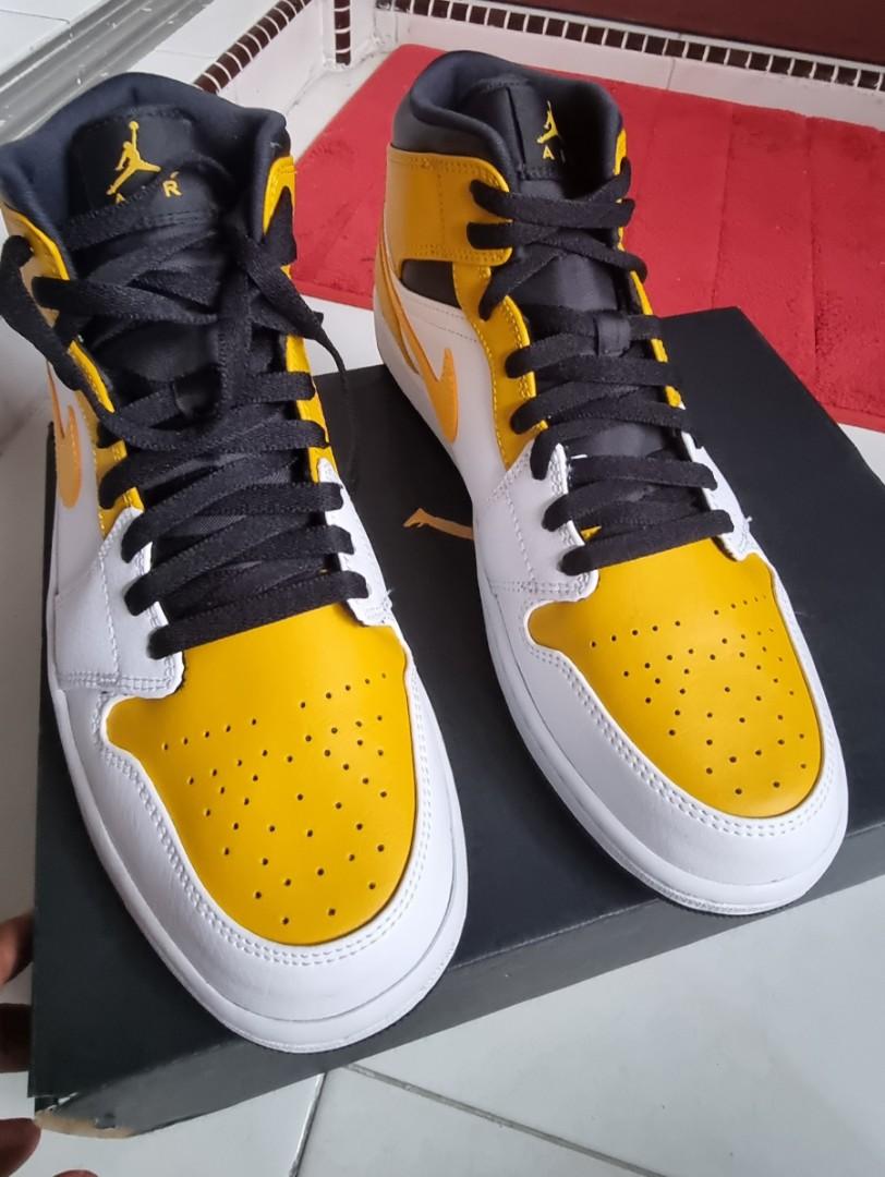 Nike air jordan store 1 mid gold