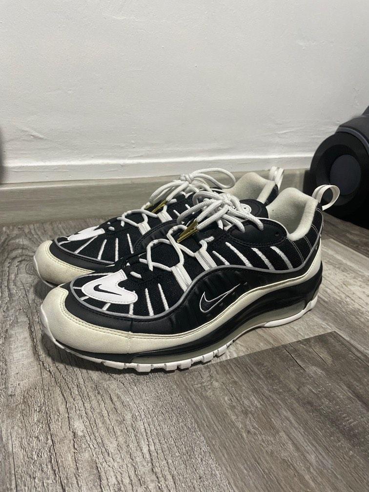 Nike 98 hotsell black and white