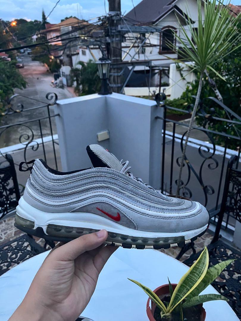nike airmax 97 silver bullet