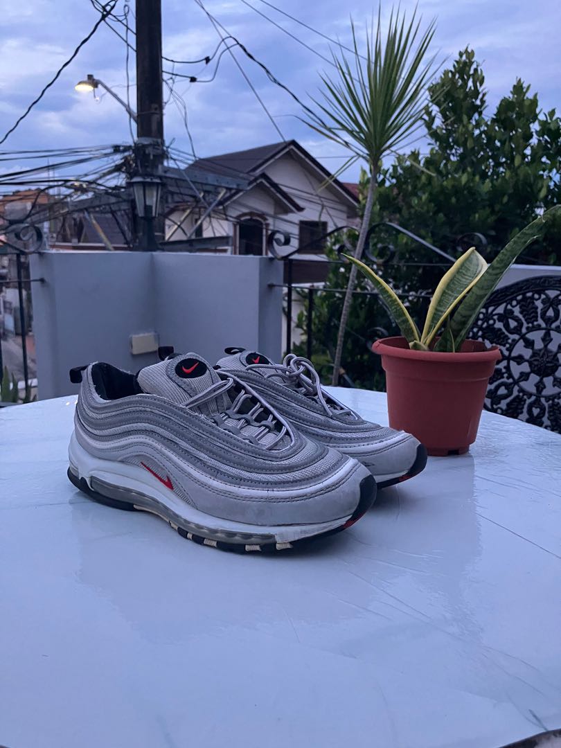 nike airmax 97 silver bullet