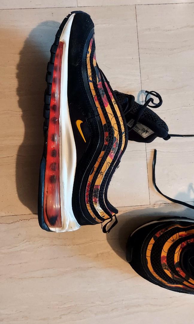 Nike 97 shop black yellow