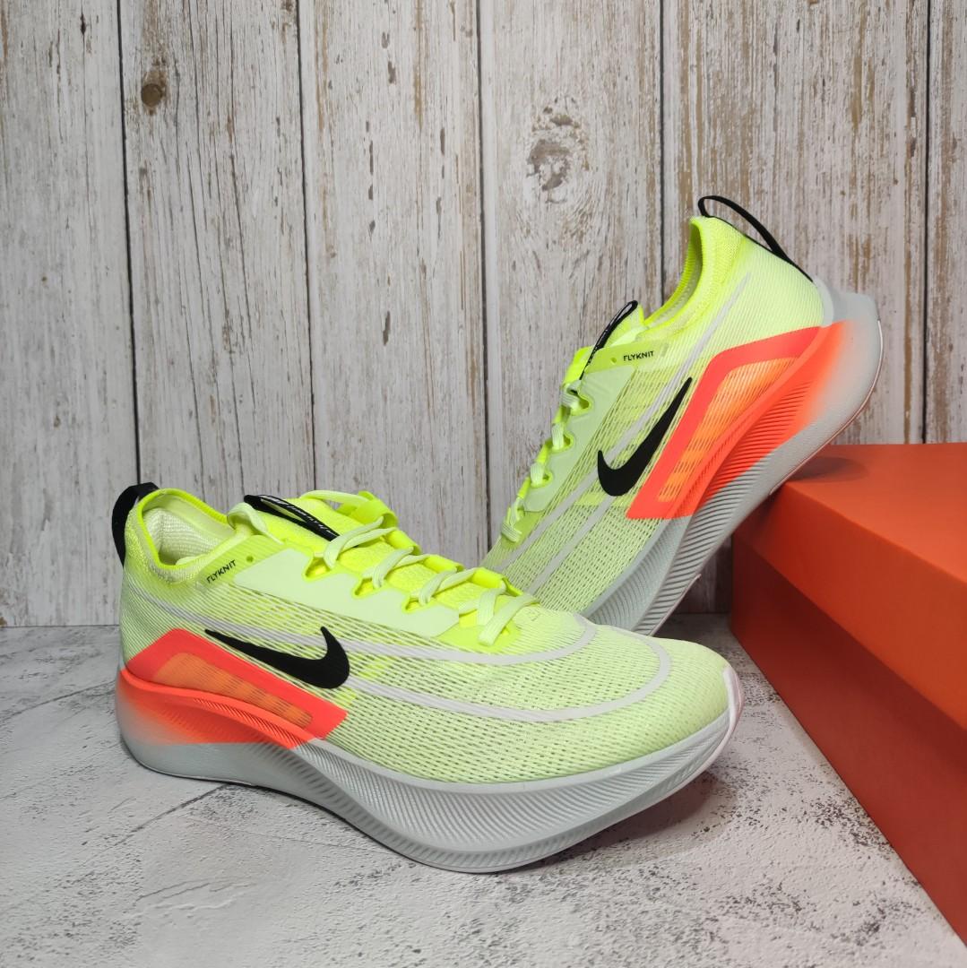 Nike Zoom Fly 4 Volt Men s Fashion Footwear Sneakers on Carousell