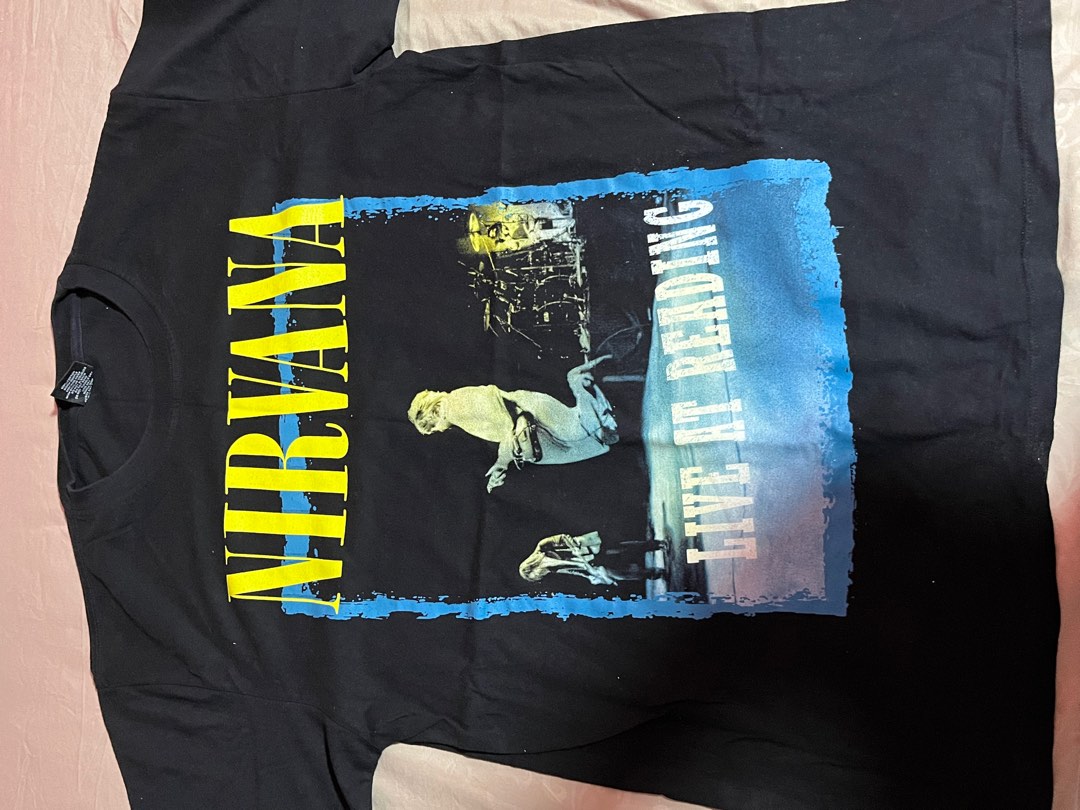 Nirvana Band T Shirt, Men's Fashion, Tops & Sets, Tshirts & Polo