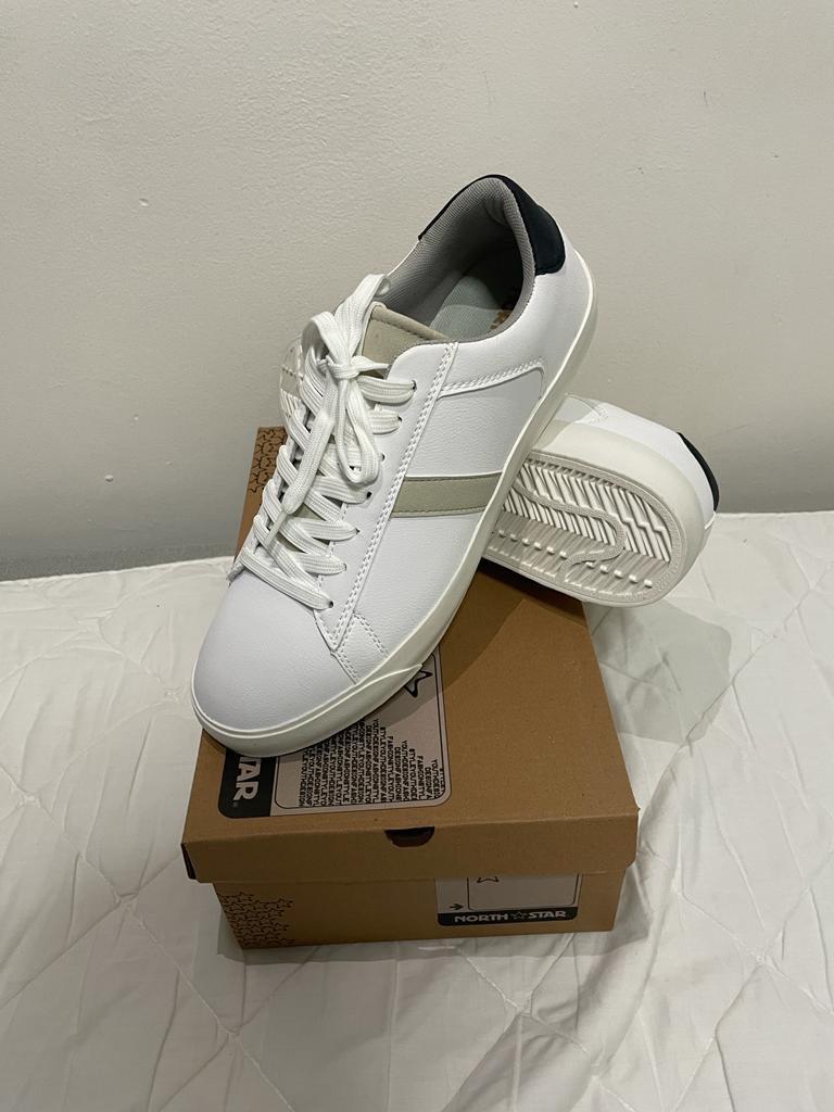 North Star White Sneaker, Men's Fashion, Footwear, Sneakers on Carousell