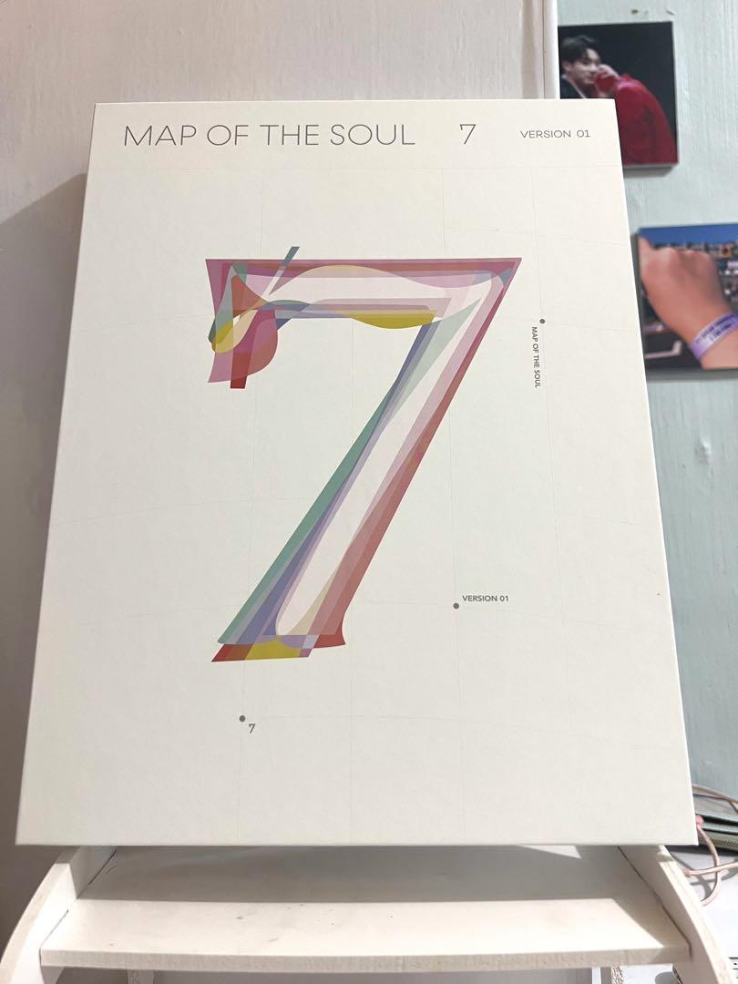 official BTS Map of the Soul MOTS 7 ver 1 2 3 4 set first release album ...