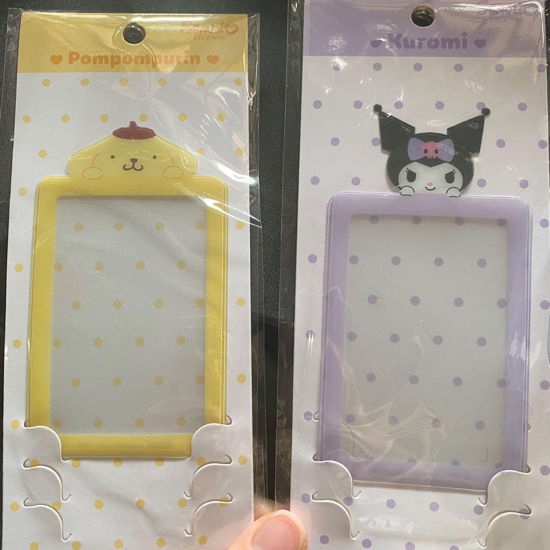 official duckyworld pompompurin / kuromi card holder, Hobbies & Toys