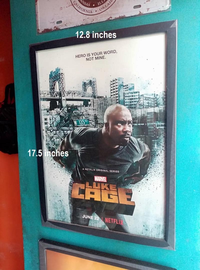 LUKE CAGE Netflix Official Poster, Hobbies & Toys, Memorabilia