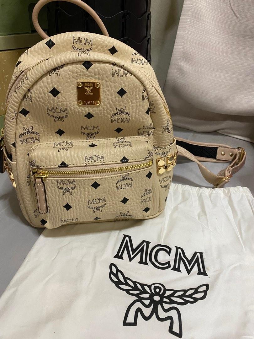 ORIGINAL MCM SMALL BACKPACK, Luxury, Bags & Wallets on Carousell