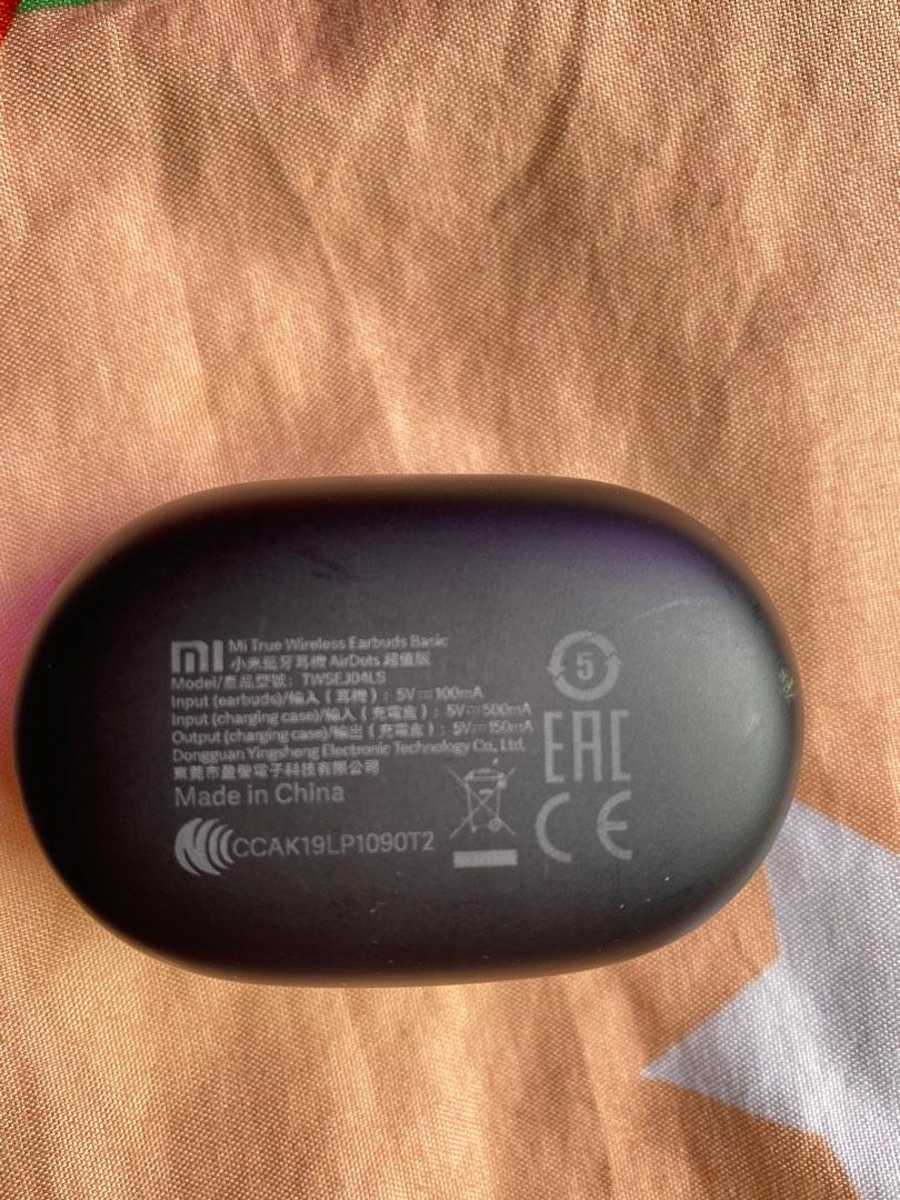 Original Xiao Mi Earbuds free casing in red