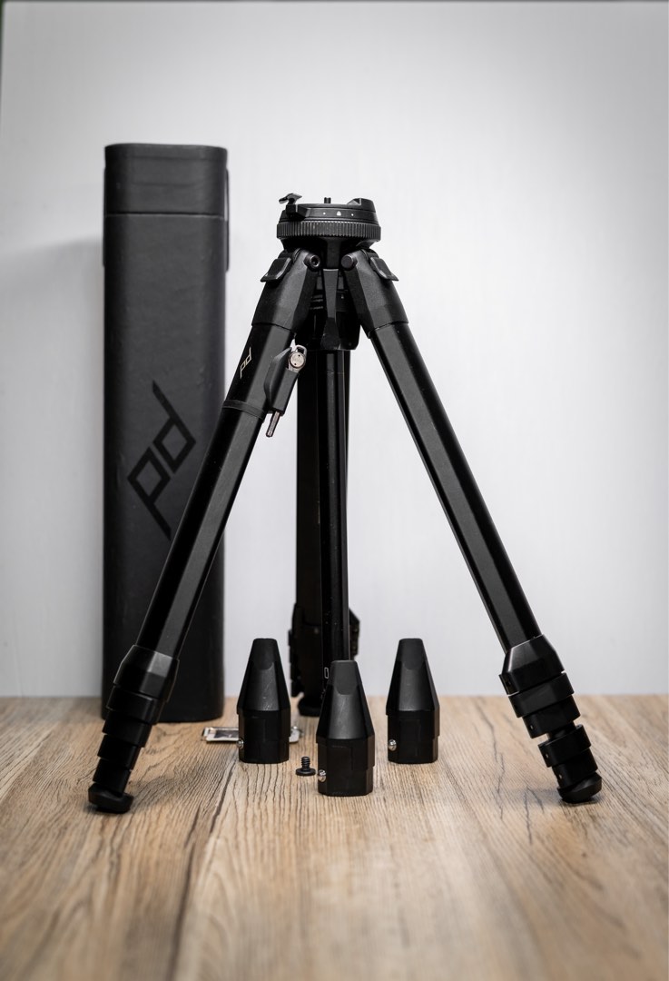 Peak Design Aluminium Tripod + Ultralight Conversion Kit, Photography