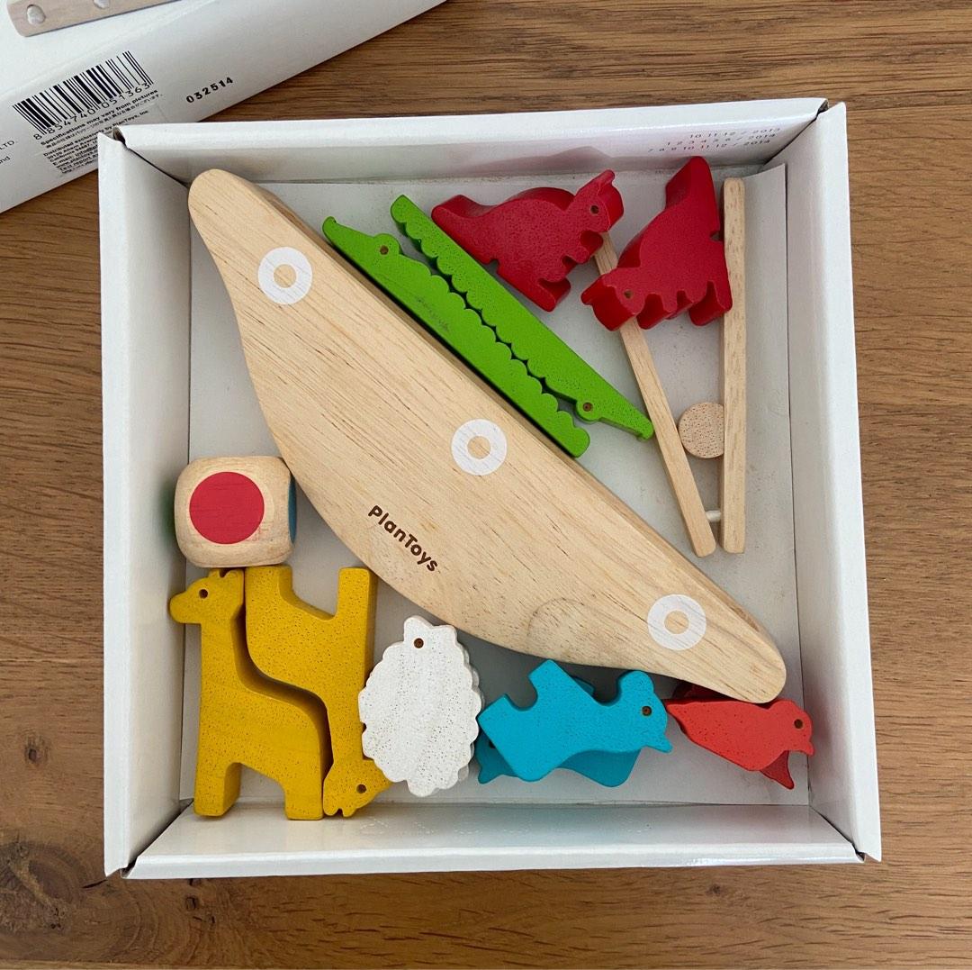 Plan Toys Balancing Boat, Hobbies & Toys, Toys & Games on Carousell