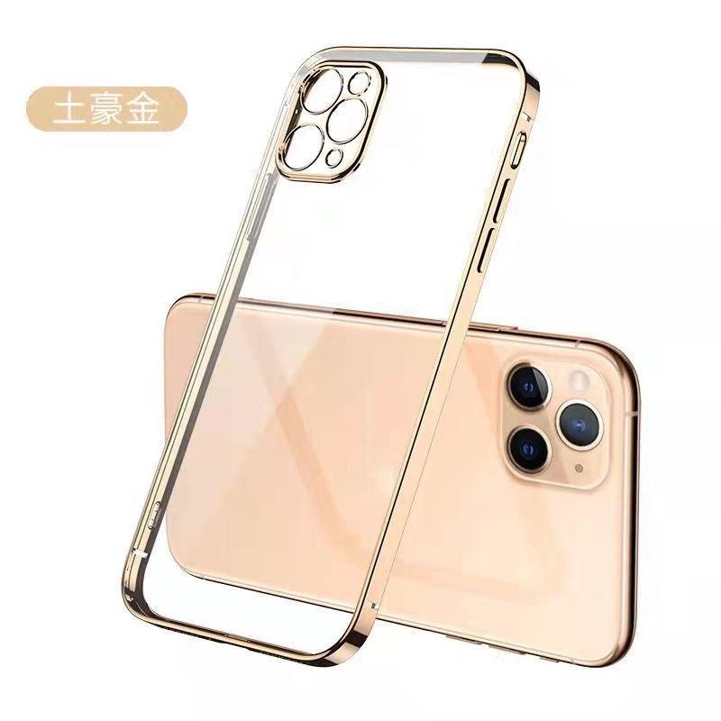 Electroplated Heart Clear Pink IPhone Cases for Iphone 11 Pro Xs X