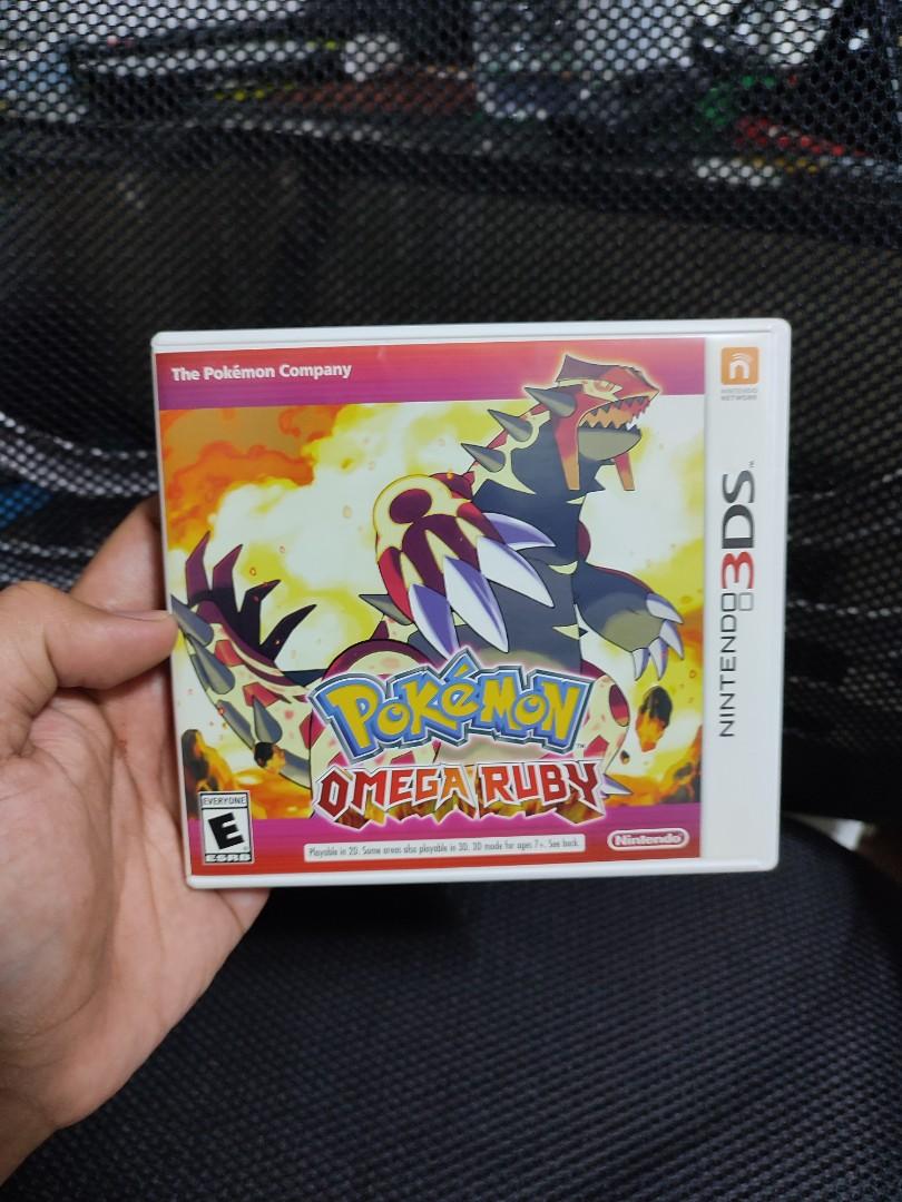 Pokemon omega ruby 3ds (first print), Video Gaming, Video Games