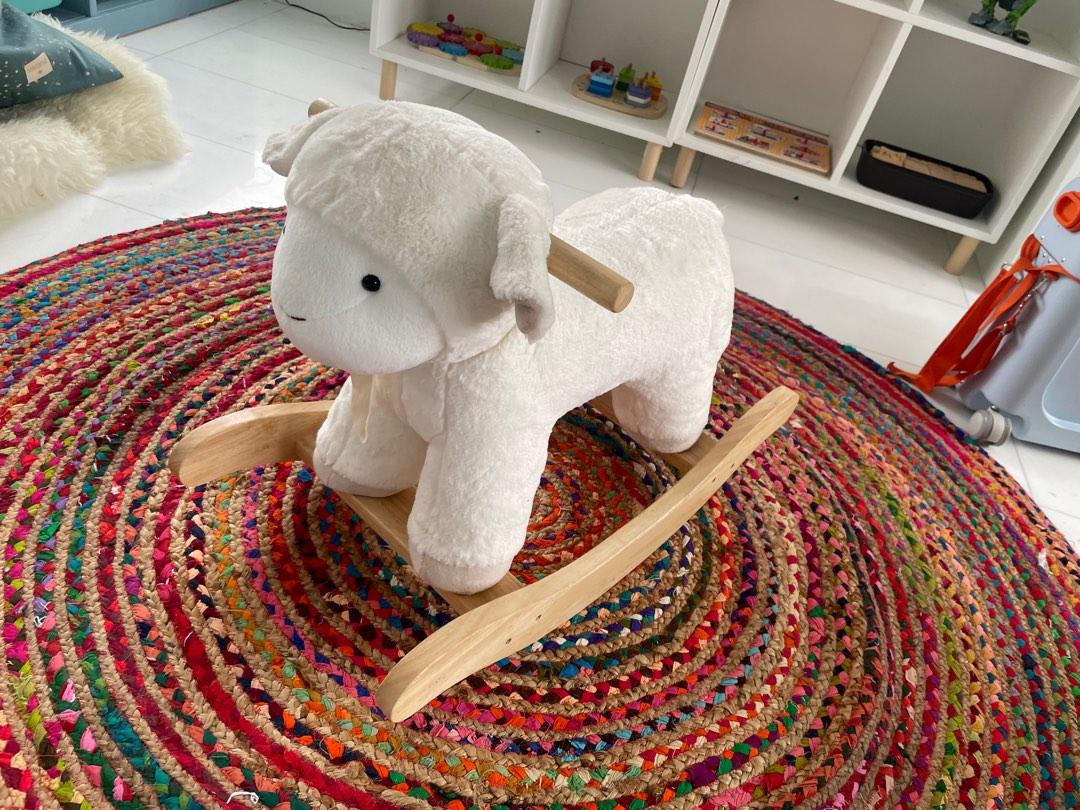Pottery barn rocking lamb sales