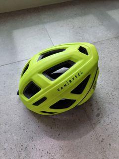 (Pre Loved) Van Rysel RCR500 Helmet - Yellow - Size L