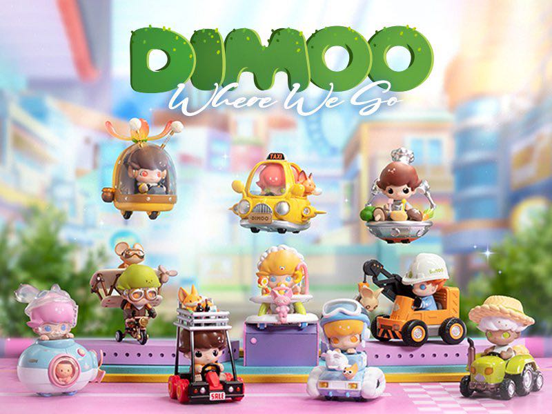 [Preorder]Pop Mart Dimoo Where We Go Series Blind Box Set of 9, Hobbies ...