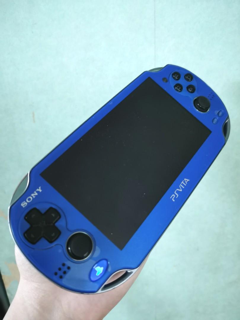 PS Vita Sapphire Blue Oled Playstation Vita for sale, Video Gaming