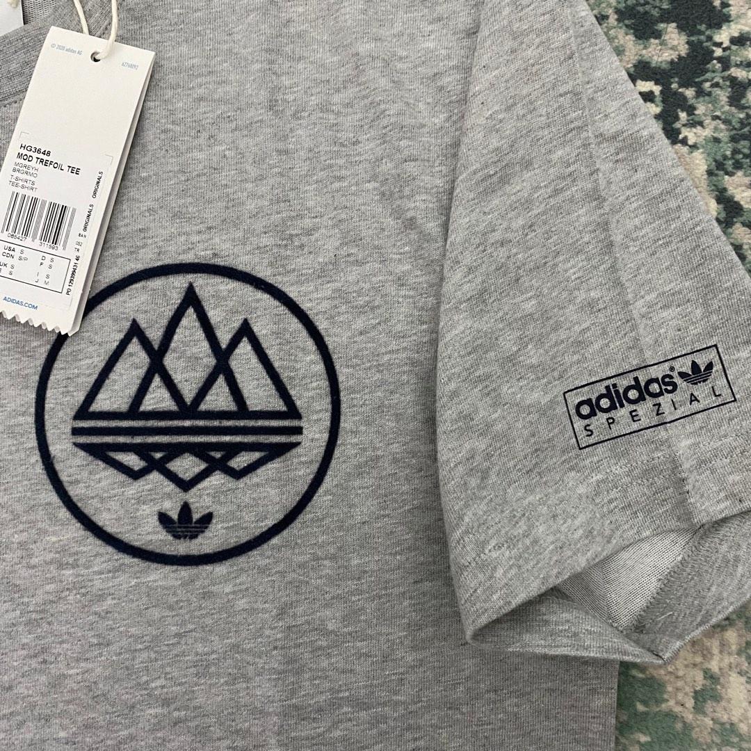 READY STOCK] Adidas Spzl Mod Trefoil Tee (XS u0026 S), Men's Fashion, Tops u0026  Sets, Tshirts u0026 Polo Shirts on Carousell