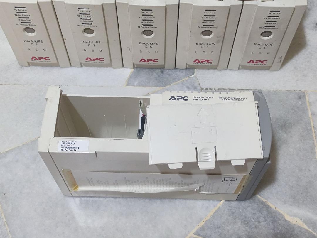 Recycle APC Back UPS CS 650 x9 units, Computers & Tech, Parts ...