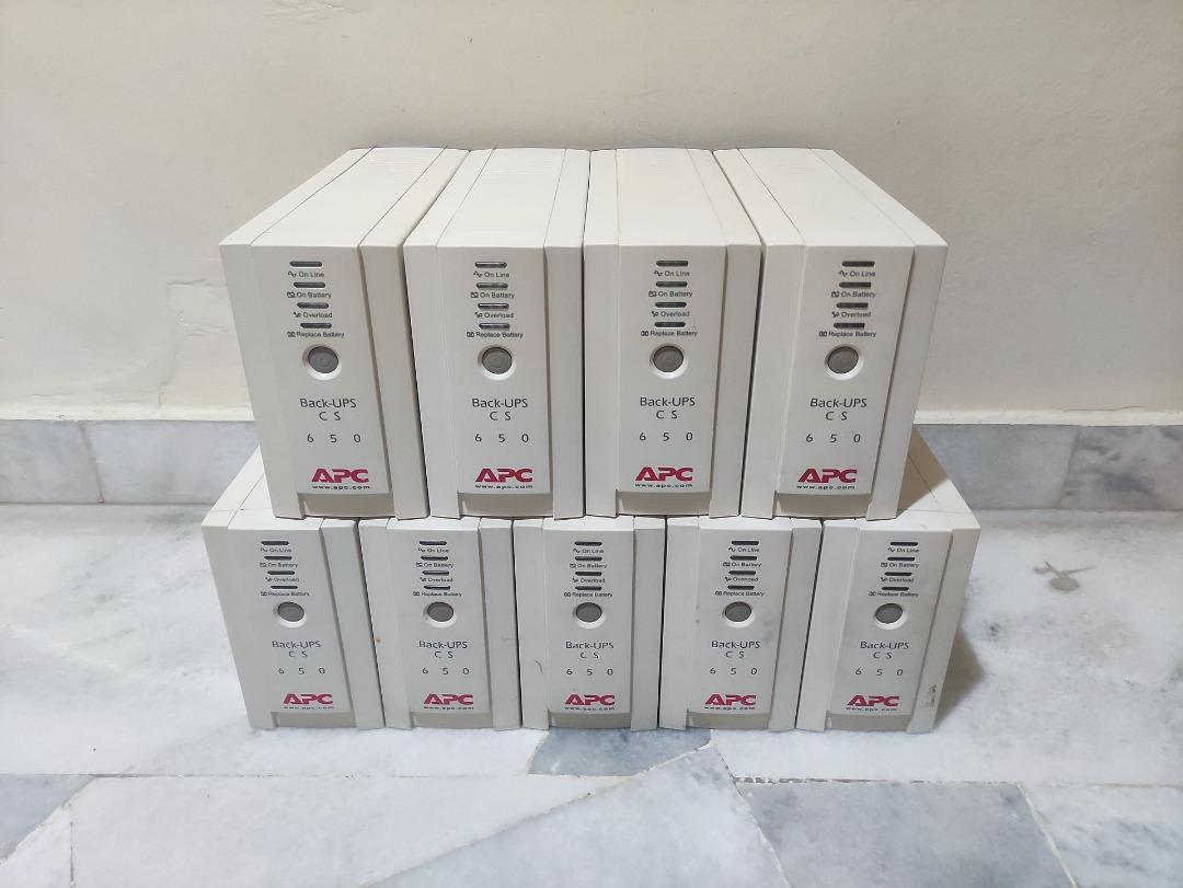 Recycle APC Back UPS CS 650 x9 units, Computers & Tech, Parts ...