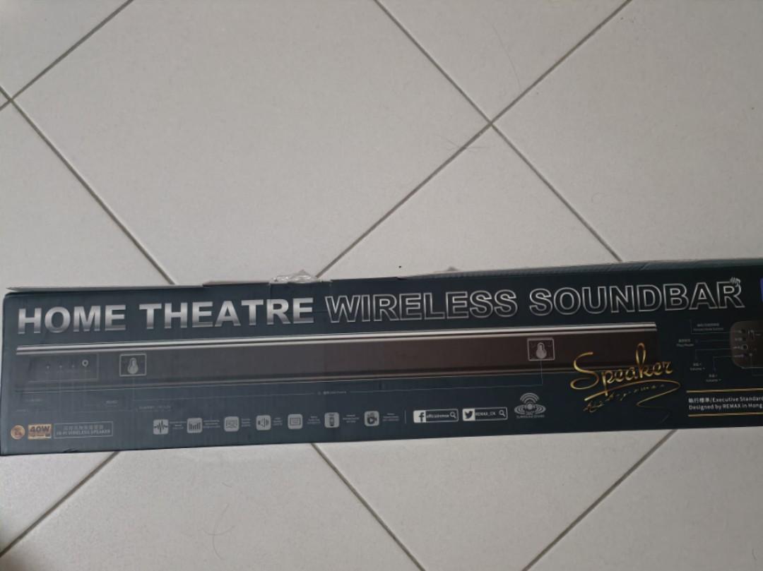 REMAX soundbar, Audio, Soundbars, Speakers & Amplifiers on Carousell