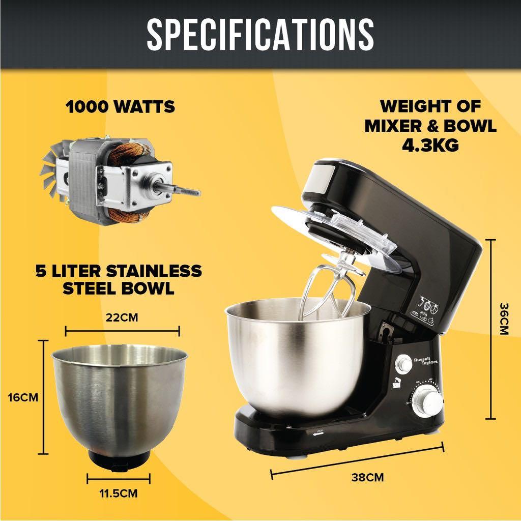 Russel Taylor Stand Mixer, TV & Home Appliances, Kitchen Appliances