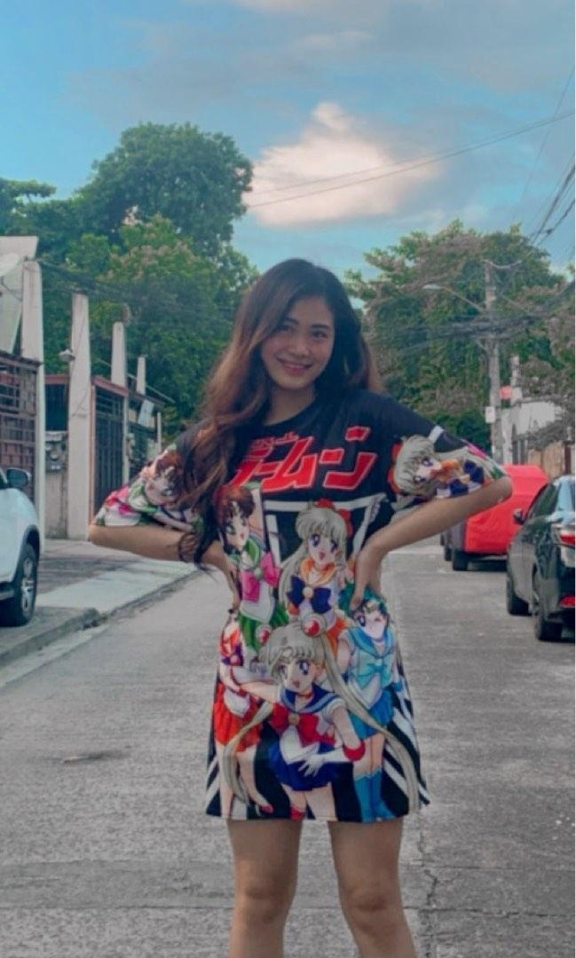 Sailor moon t shirt outlet dress