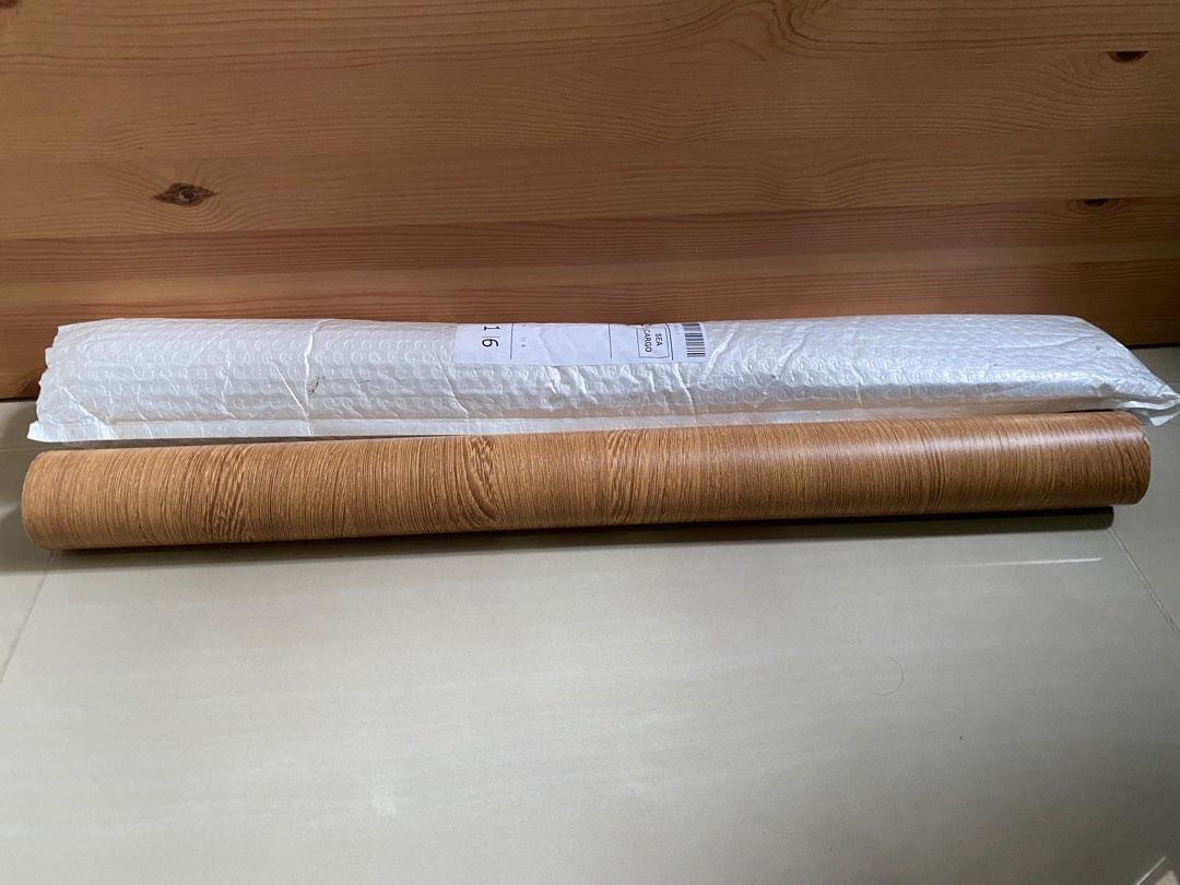 Brand New Selfadhesive Wallpaper (Lumber, 60cm x 500cm), Furniture