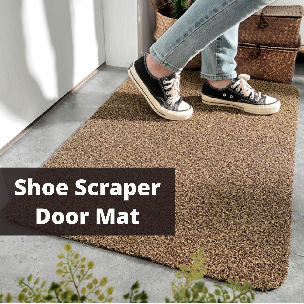 Shoe Scraper Door Mat Outdoor Doormat Entrance Mat Front