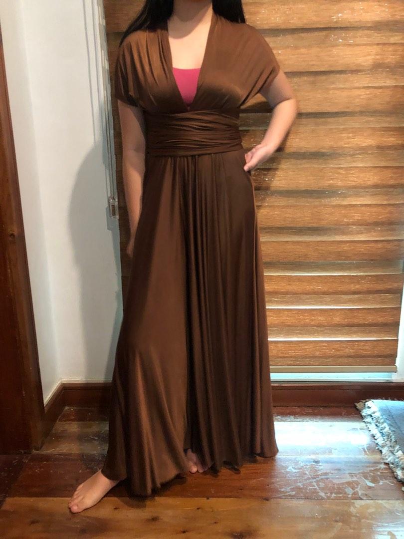 Brown clearance infinity dress