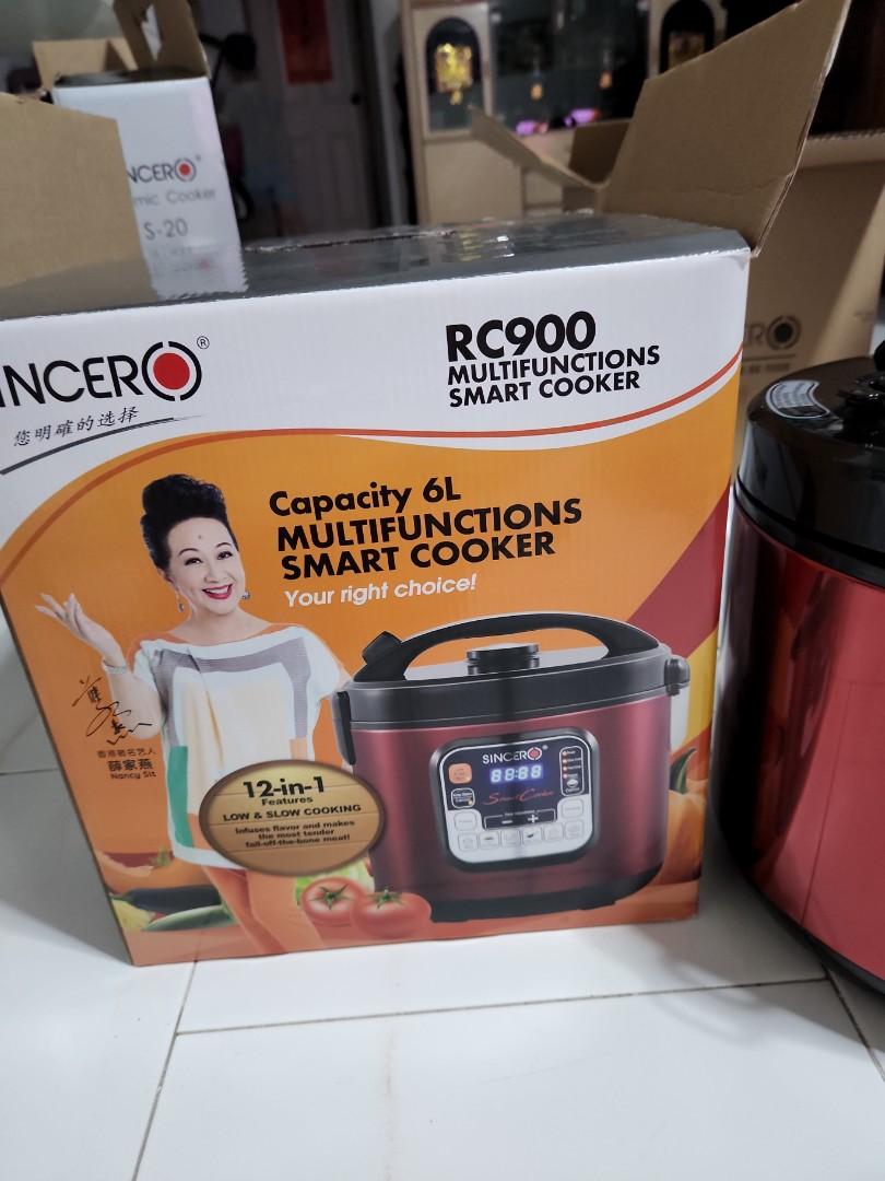 Sincero 6L rice cooker