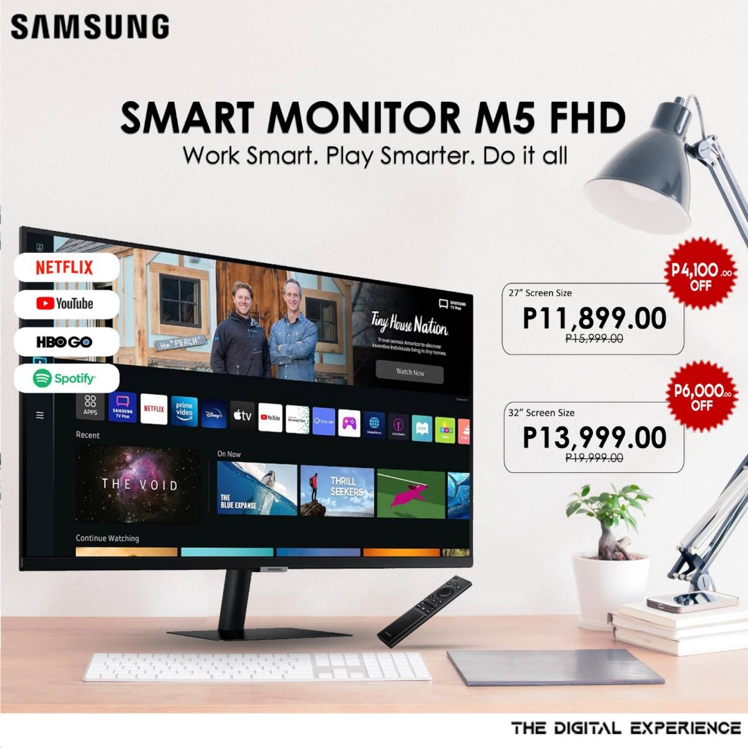 Smart Monitor Samsung M5, Computers & Tech, Parts & Accessories ...