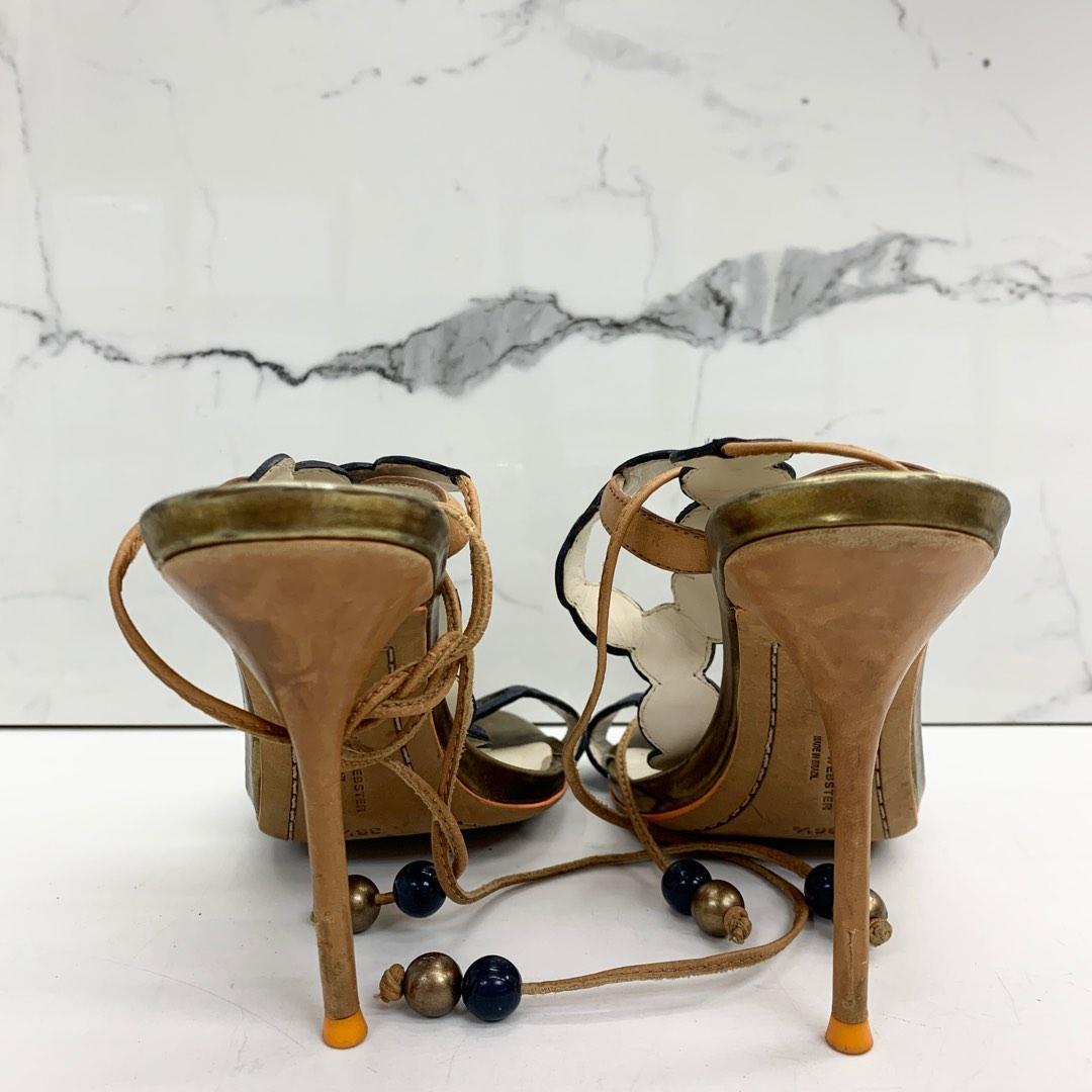 Gold sophia webster new arrivals
