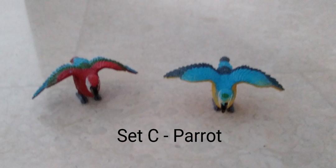 Special Edition Jurong Bird Park Figurines ( Flamingo, Parrot, Birds