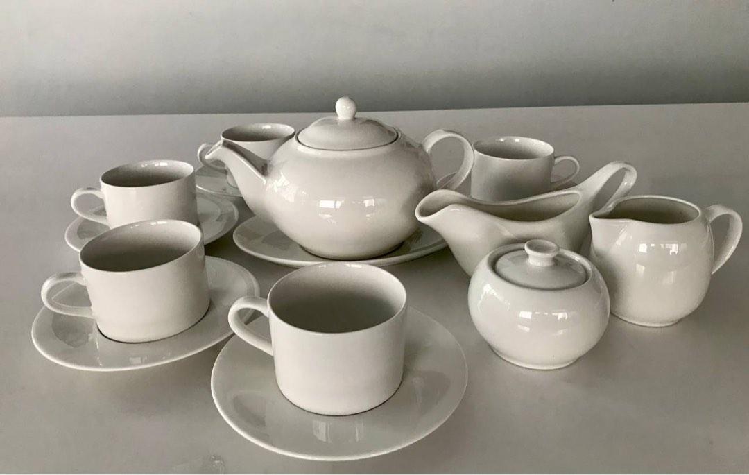 Teapot Set Maxwell&Williams Porcelain Tea set Kettle 750ml 5 cups