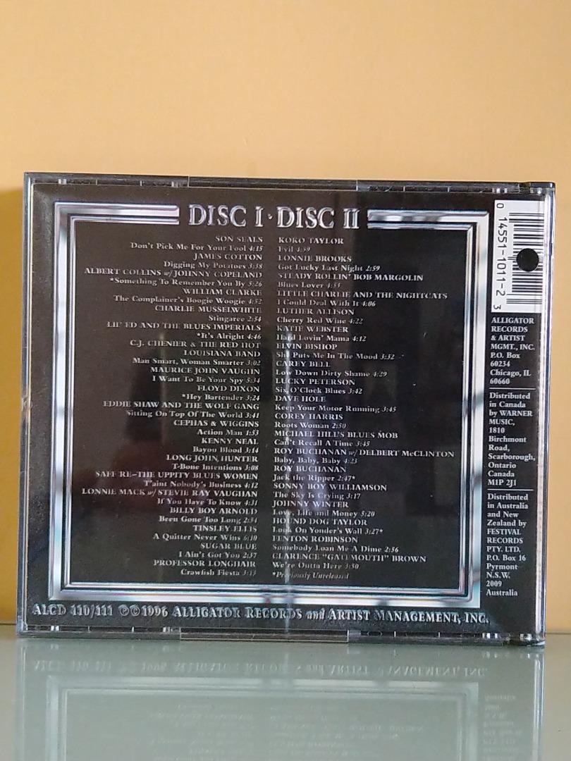 The Alligator Records 25th Anniversary Collection 2 Cd Us 1996年美版 雙碟 美國著名藍調品牌alligator Records週年紀念集 興趣及遊戲 音樂樂器 配件 音樂與媒體