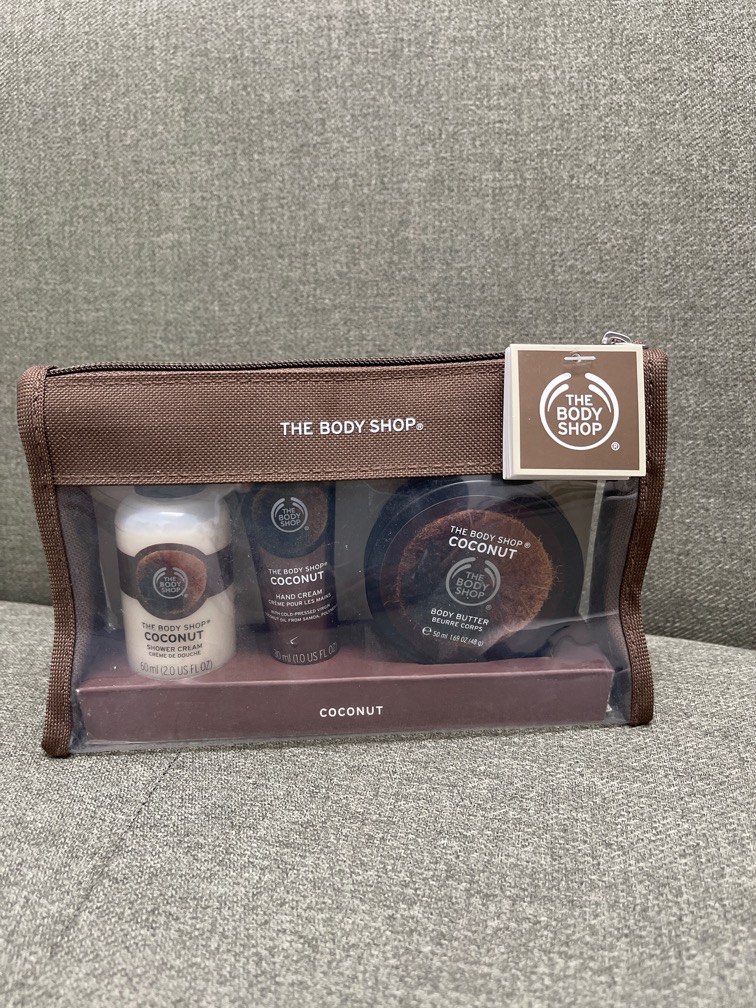 The body shop coconut gift set, Beauty & Personal Care, Bath & Body