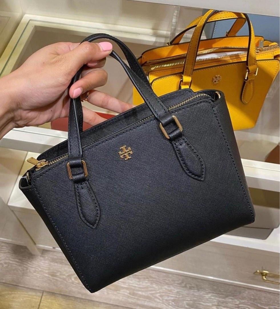 Tory Burch Mini Emerson Satchel, Luxury, Bags & Wallets on Carousell