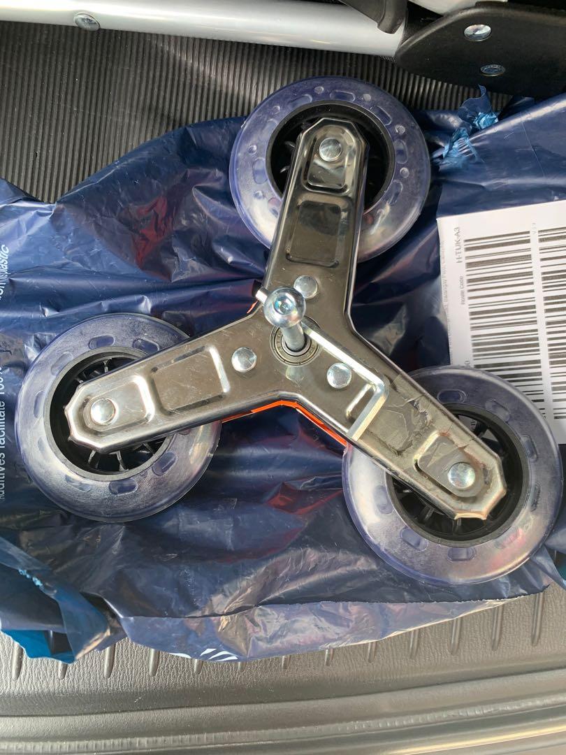 Trolley wheel (Category: Strollers) located in Manila. Submitted by olxph_799426246 (Listing ID 1180919262, Image 2). Description: Brand new never used trolley wheel. Pick up for delivery only .
