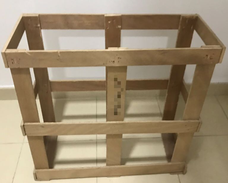 Fast Deal Used Crates/ Wooden Crate, Furniture & Home Living, Home