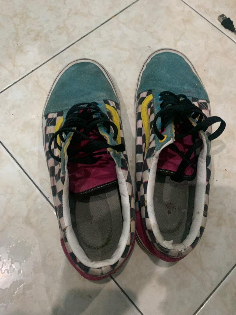 Vans old deals skool crazy checks
