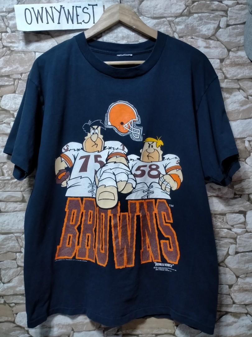 Vintage Cleveland Browns The Flintstones Crewneck Size L – My