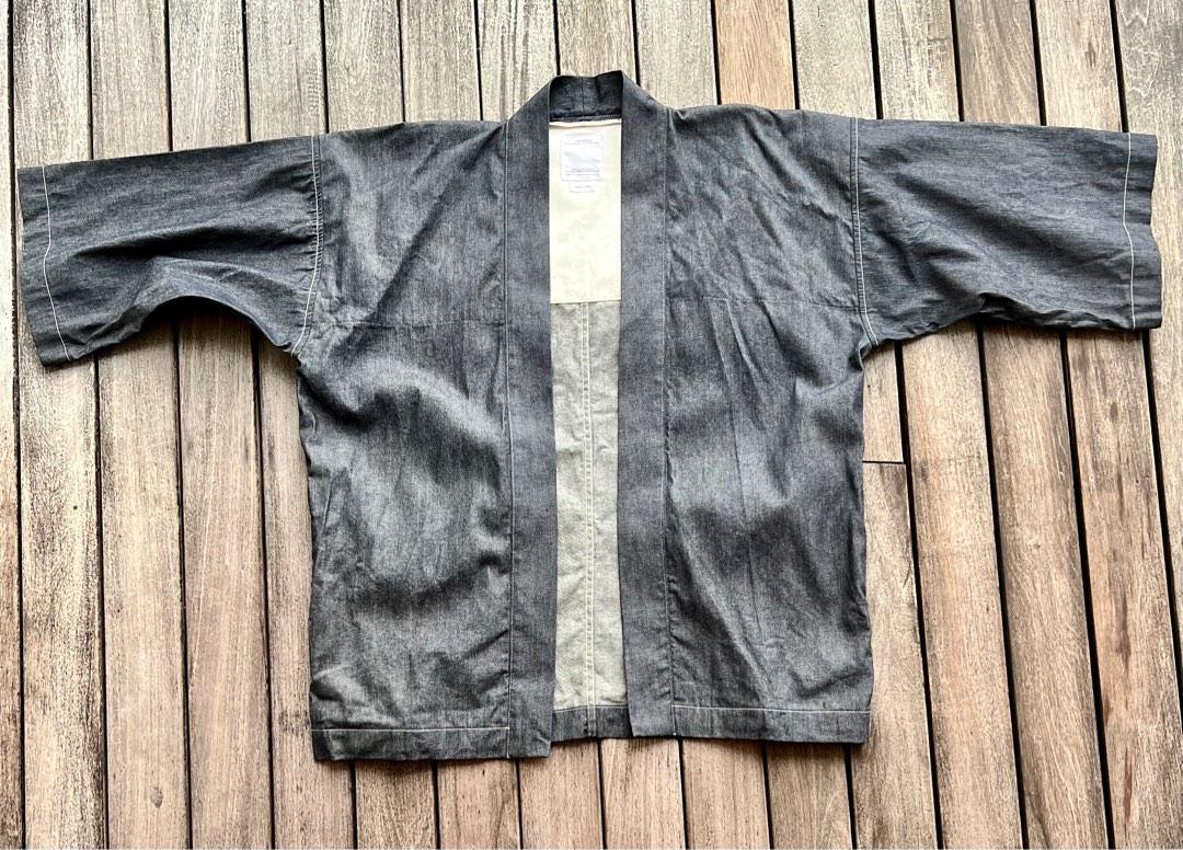 Visvim Social Sculpture Happi Unwashed Jacket