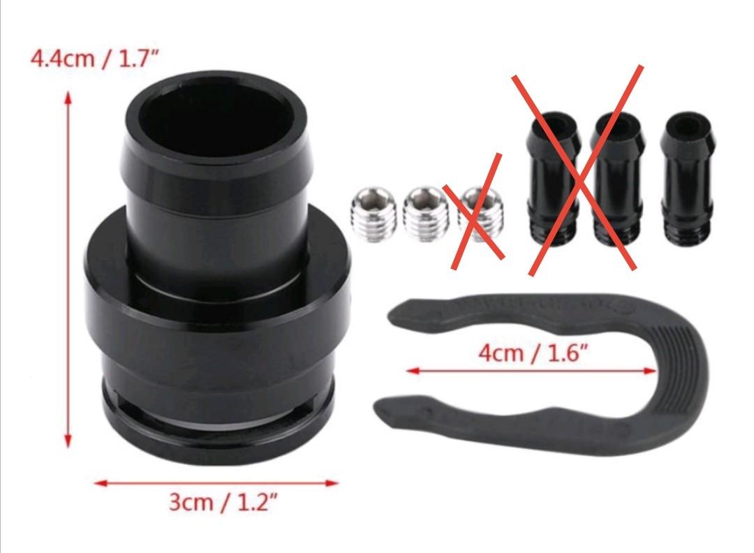 Engine EA113 Breather PCV Valve Hose Pipe Kit + Turbo Boost Tap Vacuum Sensor Adapter VW Golf