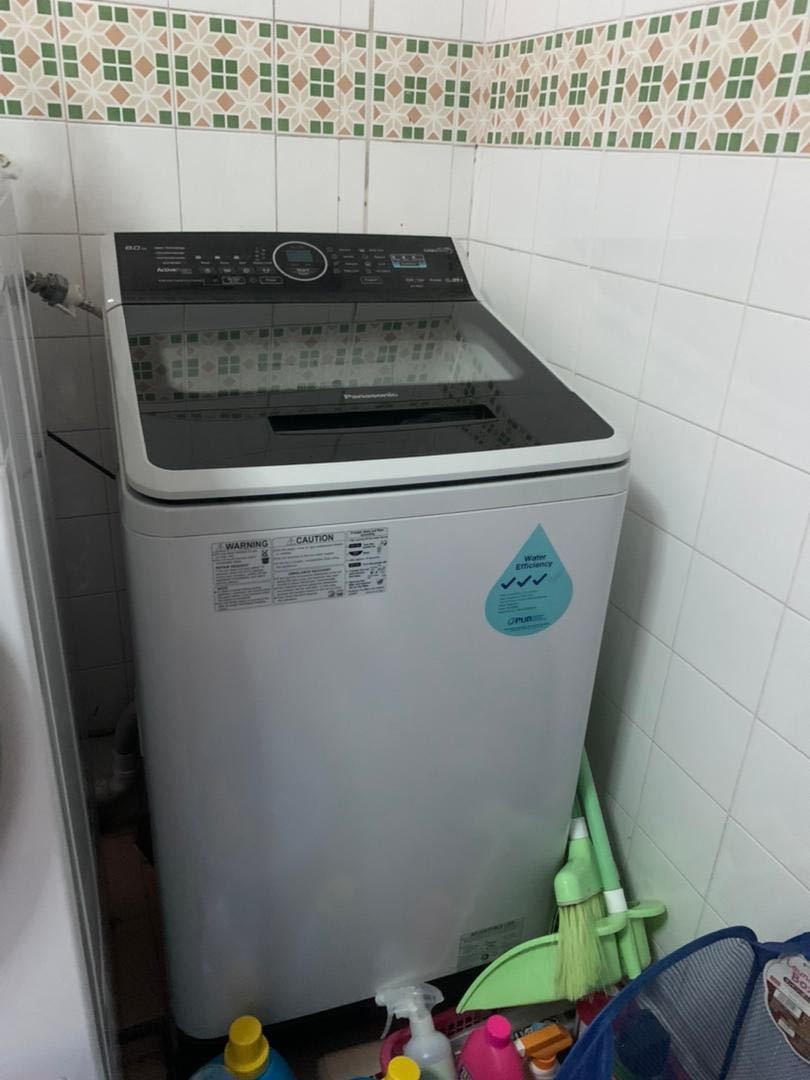 Washing Machine Panasonic NAF80A5, TV & Home Appliances, Washing